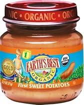 Earth's Best 1st Foods Beginning Sweet Potato, 2.5 Ounce Jars (Pack of 12)
