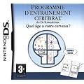 Brain Training - Programme d'Entra�nement C�r�bral du Professeur Kawashima - Quel �ge a votre cerveau ?
