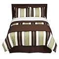 Home Green Stripe Bedding Collection
