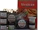 Mexican Food Gift Box - Spices & Cook Book - Gourmet Southwestern & 'South of the Border' Basket for the Chef - Seasonings for Cooking Meats, Taco, Frioles