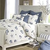 Harbor House Beach House King Duvet Cover Mini Set, Blue