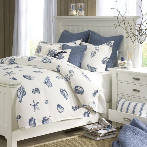 Harbor House Beach House King Duvet Cover Mini Set, Blue
