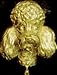 poodle24 - Poodle Brass Door Knocker