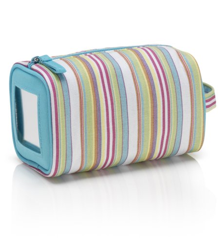Stripe Cosmetic Purse