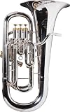 Miraphone M5050 Ambassador Series Compensating Euphonium Silver