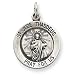 Sterling Silver Saint Jude Thaddeus Medal