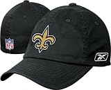 New Orleans Saints -Black- Sideline Flex-Fit Slouch Hat
