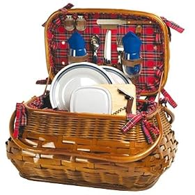 Picnic Time Sandringham Picnic Basket for 2