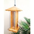 MANGEOIRE A OISEAUX A SUPSPENDRE BOIS ORNITHOLOGIE