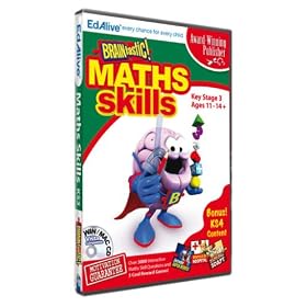 Edalive BRAINtastic! Maths Skills Key Stage 3 (PC/Mac)