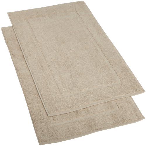 Supreme Egyptian Cotton 2-Piece Tub Mat Set, Sand