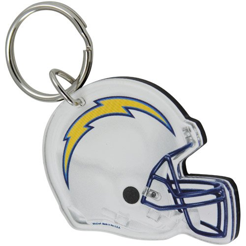 San Diego Chargers Flat Helmet Keychain