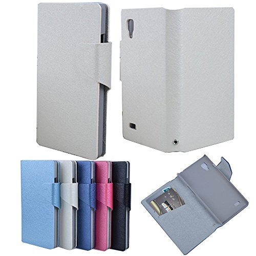 LG Optimus L9,Leopardcases Wallet Case for LG Optimus L9 P760 P768 PU Leather Wallet Card Flip Open Case Cover Pouch,LG Optimus L9 P760 P768 Leather