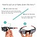 poshei P03 Polarized Sunglasses with 5 Set Lenses for Biking Fishing Driving