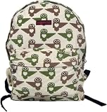 Bungalow360 Owl Vegan Canvas Backpack