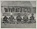 1893 Chicago World's Fair Samoa Kava House Samoans - Original Halftone Print
