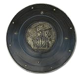Medieval Don Quixote Buckler Shield w/ Handle Chain