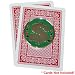 Silver and Green Dollar Sign Card Cover