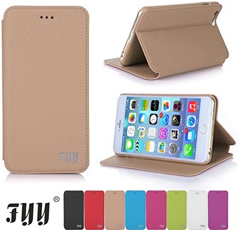 iPhone 6 Plus Case, FYY Ultra Slim Magnetic Cover Case for Apple iPhone 6 Plus Khaki