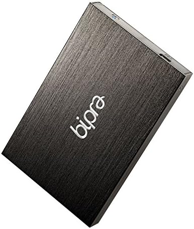 BIPRA 750Gb 750 Gb 2.5 Inch External Hard Drive Portable USB 2.0 - Ntfs- Black