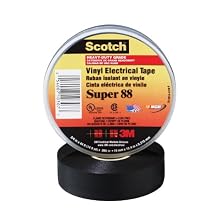 Scotch Super 88 Electrical Tape, .75-Inch by 66-Foot by .0085-Inch