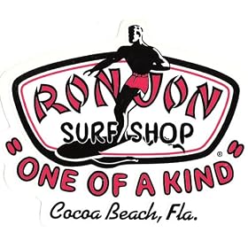 RON JON SURF SHOP COCOA BEACH FL decal bumper sticker