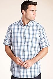 Pure Cotton Ombre Checked Shirt
