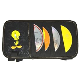 Tweety Bird w/ Attitude 10 CD Visor Organizer