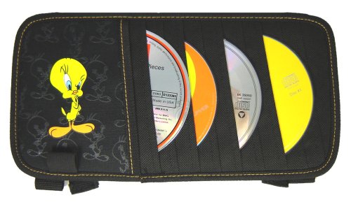 Tweety Bird w/ Attitude 10 CD Visor Organizer