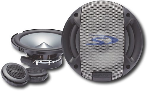 Electronics: Alpine Type S SPS 600C   Car speaker   80 Watt   2 way   component