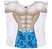 Tropical Guy Board Shorts Cover-Up T-Shirt Size M/L