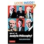 What is Analytic Philosophy?