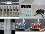New Tattoo Kit - 2 Guns, Power Supply, Footswitch, Tips/Grip/Tube, Needles and more