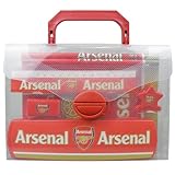 アーセナル アーセナル ステーショナリー 8点セット レッド×ホワイト