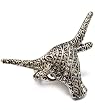 Texas Long Horn Western Cowgirl Coyote Girl Ring
