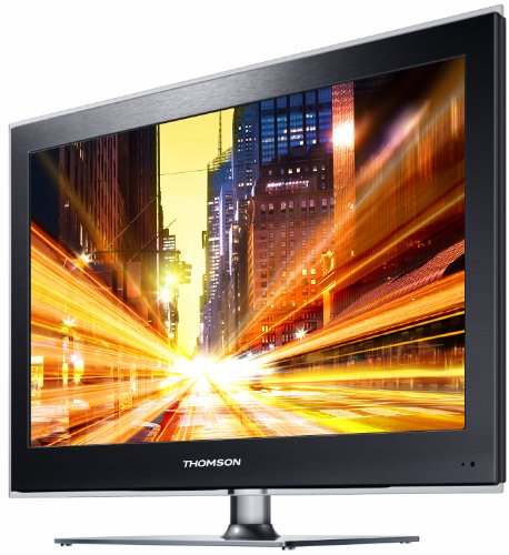 Thomson 26HS4244 66 cm (26 Zoll) LED-Fernseher (DVB-T, MPEG4, HD Ready,USB) hochglanzschwarz