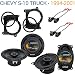 Chevy S-10 Truck 1994-2001 OEM Speaker Upgrade Harmony R46 R65 Package New RS.11449.00