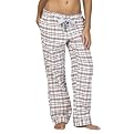 Gilligan & OMalley&reg; Womens Flannel Sleep Pant - Angel Food White