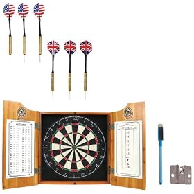Trademark George Killians dart cabinet includes Darts and Board