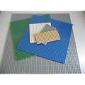 LEGO CITY - 6 GEMISCHTE GROSSE PLATTEN BAUPLATTEN - GRUNDPLATTEN - 6 verschiedene mit sehr seltenen Bauplatten in weiss + altem hellgrau + beige