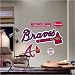 Fathead Atlanta Braves Logo Wall Decal