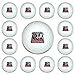 Team Golf NCAA Alabama Crimson Tide Golf Balls, 12 Pack Dozen Regulation Size Golf Balls, 12 Pack, Full Color Durable Team Imprint