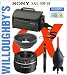 Sony SAL50F18 SLR LENS (DT 50mm F1.8 SAM) + Sony Deluxe Carrying Bag + Professional Soft Lens Hood + Lens Pen Cleaning System + Giotto's Super Rocket Air Blower + Professional 49mm Multi-Coated 3pc Essential Filter Kit and Much More! Willoughby's Est. 1898 Sony Lens Bundle