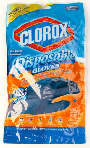 Clorox Hypo-Allergenic Disposable Vinyl Gloves