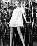 TWIGGY 8X10 B&W PHOTO