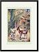 Black Framed/Matted Print 17x23, Robinson Crusoe: Having No Victuals to Eat, I Killed...