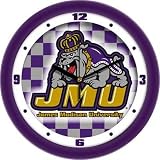 NIB James Madison Dukes JMU 12in Dimension Wall Clock