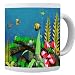 Rikki Knight Tropical Fish in Tank Design Photo Quality 11 oz Ceramic Coffee Mug cup