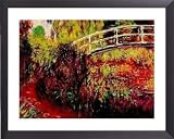Review 1art1 GmbH  / Claude Monet Poster Art Print and Frame (Wood) - Le Pont Japonais (20 x 16 inches)