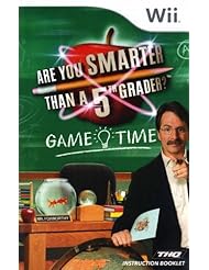 Are You Smarter Than a 5th Grader - Game Time Wii Instruction Booklet (Nintendo Wii Manual Only) (Nintendo Wii Manual)
